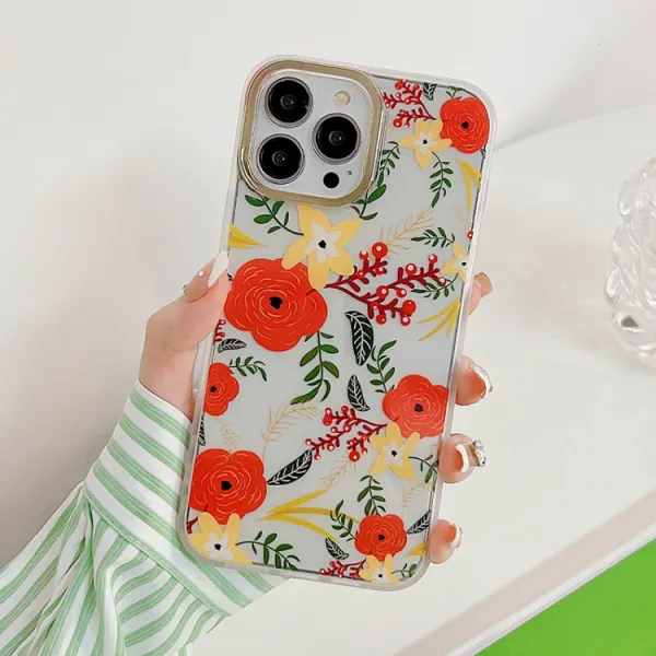 BLOOM Ochranný kryt Apple iPhone 14 Pro Max POPPY