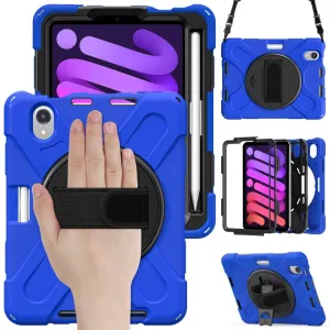 SOLID Ochranné puzdro pre Apple iPad mini 2021 / iPad mini 2024 tmavomodré
