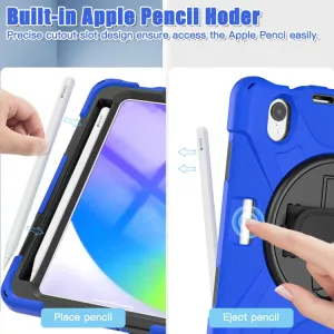 SOLID Ochranné puzdro pre Apple iPad mini 2021 / iPad mini 2024 tmavomodré
