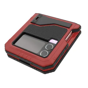 RED PEPPER Odolný kryt pre Samsung Galaxy Z Flip4 5G červený