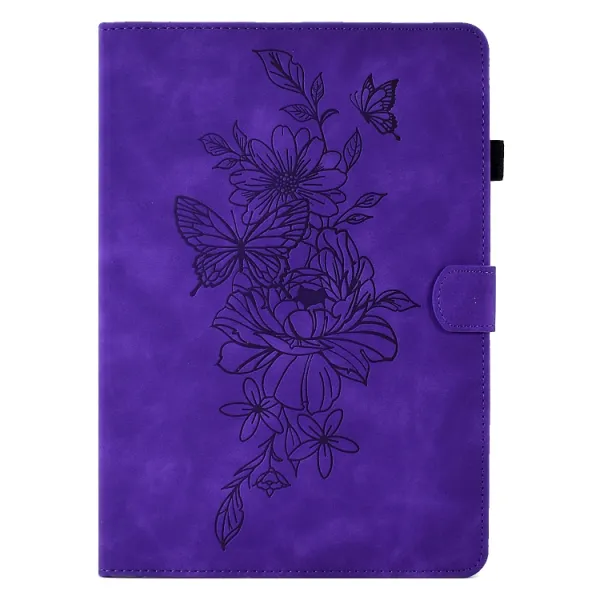 ART FLOWER Zaklápacie puzdro Amazon Kindle 11. generácia 2022 / 2024 fialové