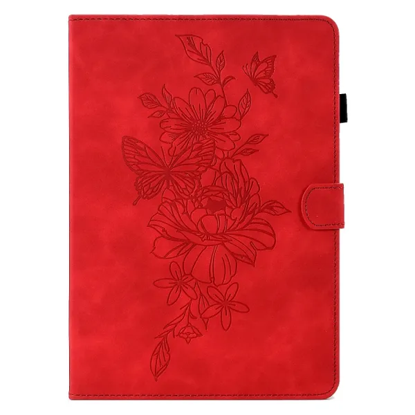 ART FLOWER Zaklápacie puzdro Amazon Kindle 11. generácia 2022 / 2024 červené