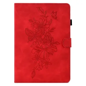 ART FLOWER Zaklápacie puzdro Amazon Kindle 11. generácia 2022 / 2024 červené