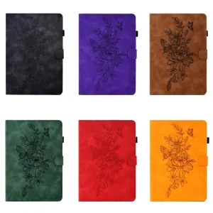 ART FLOWER Zaklápacie puzdro Huawei MatePad T10 / T10S hnedé