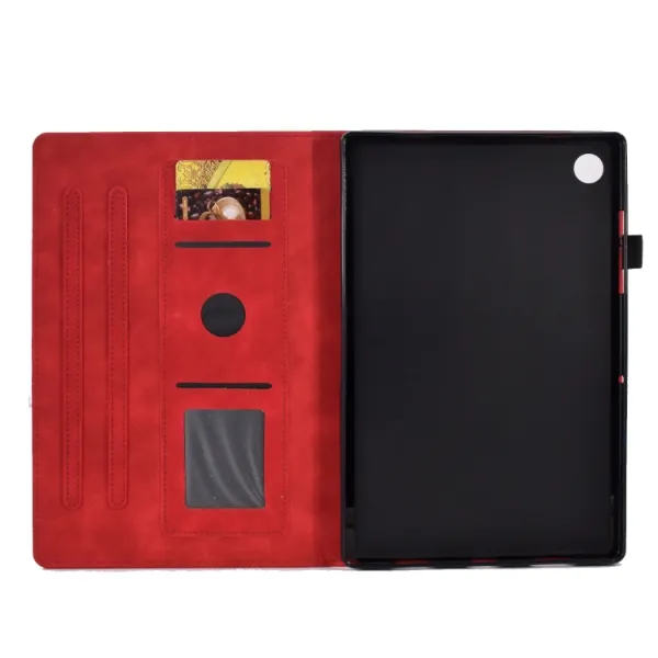 ART SMILE Zaklápacie puzdro Samsung Galaxy Tab A9+ červené