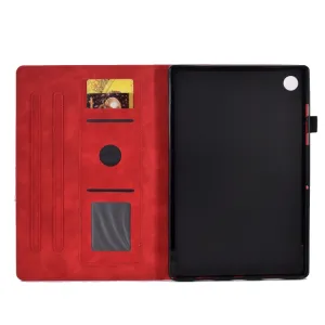 ART SMILE Zaklápacie puzdro Samsung Galaxy Tab A9+ červené