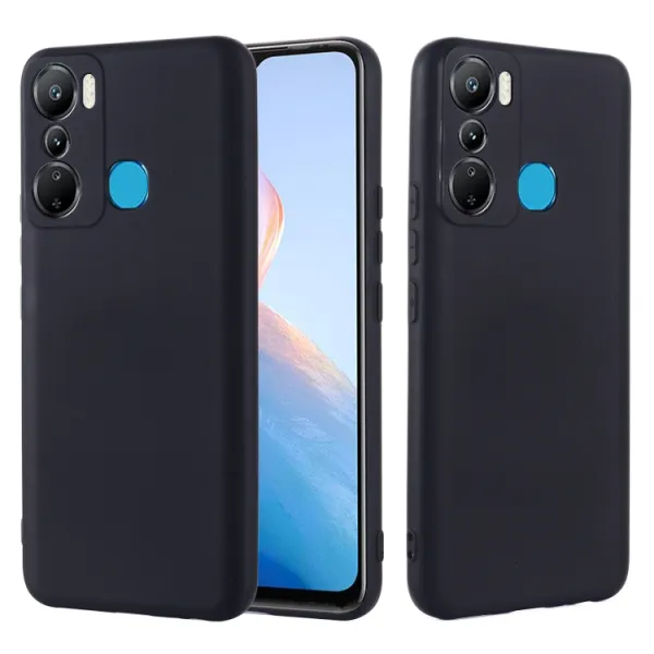 RUBBER Ochranný kryt pre Infinix Hot 20i čierny
