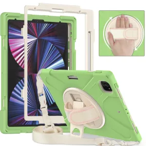 SOLID Odolný kryt pre Apple iPad Pro 12.9 2022 / 2021 svetlozelený