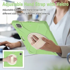 SOLID Odolný kryt pre Apple iPad Pro 12.9 2022 / 2021 svetlozelený