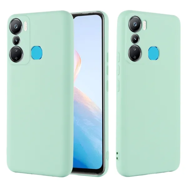 RUBBER Ochranný kryt pre Infinix Hot 20i zelený
