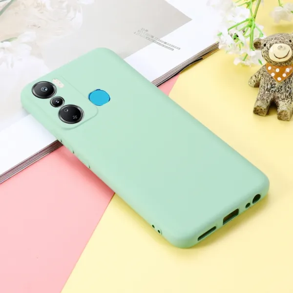 RUBBER Ochranný kryt pre Infinix Hot 20i zelený