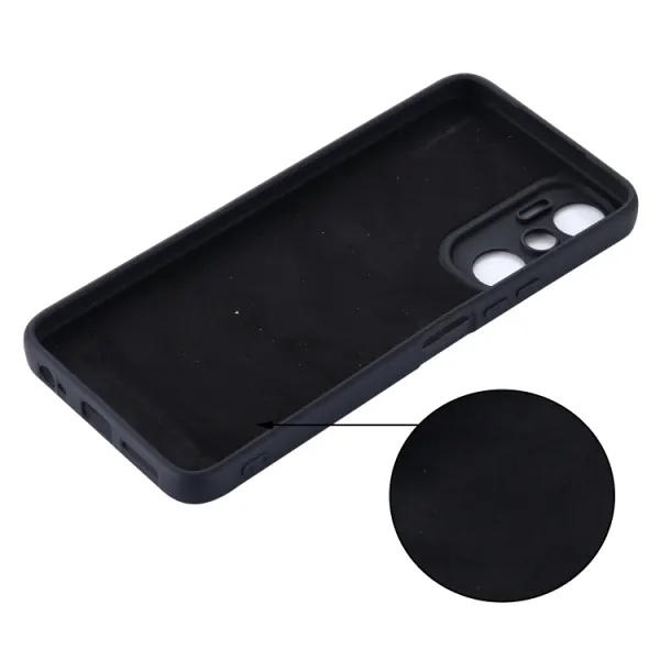 RUBBER Ochranný kryt pre Infinix Hot 20 čierny