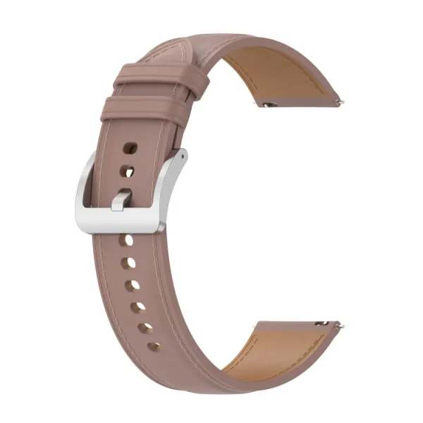 LEATHER Kožený remienok pre Xiaomi Watch 2 tmavoružový