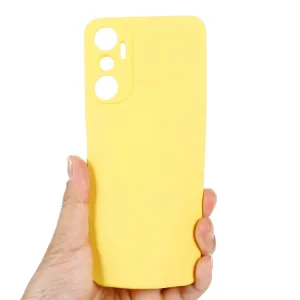 RUBBER Ochranný kryt pre Infinix Hot 20 žltý