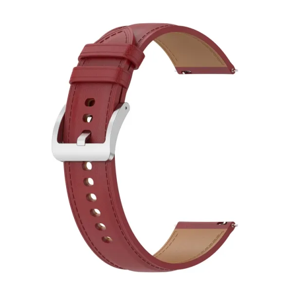 LEATHER Kožený remienok pre Xiaomi Watch 2 červený