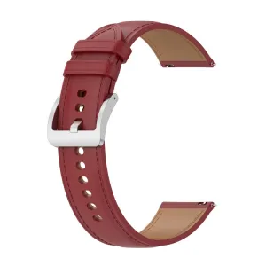 LEATHER Kožený remienok pre Xiaomi Watch 2 červený