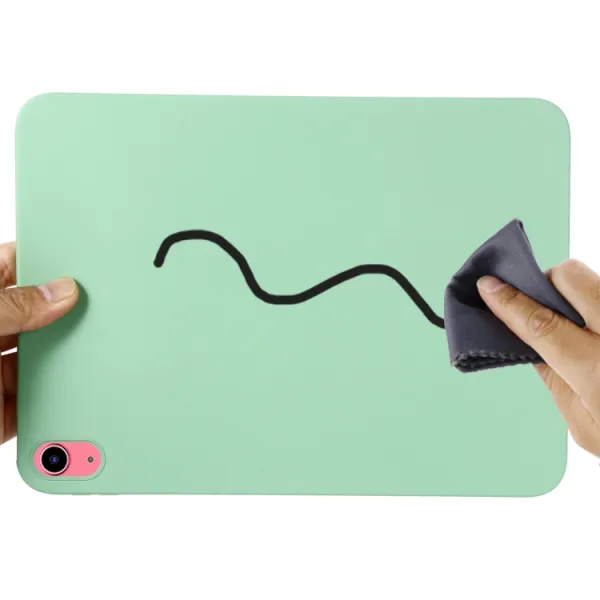 RUBBER Ochranný kryt pre Apple iPad (A16) 2025 / iPad 2022 zelené