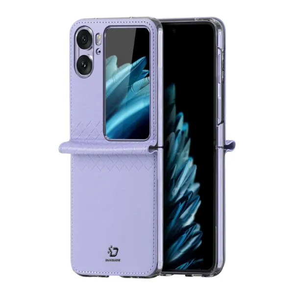 DUX BRIL Puzdro pre OPPO Find N2 Flip fialové