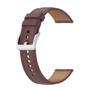 LEATHER Kožený remienok pre Xiaomi Watch 2 tmavohnedý