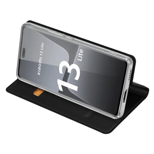 DUX Peňaženkový kryt Xiaomi 13 Lite čierny