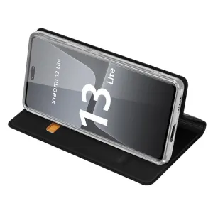 DUX Peňaženkový kryt Xiaomi 13 Lite čierny
