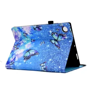 ART Zaklápací obal Huawei MatePad T10 / T10S BLUE BUTTERFLY