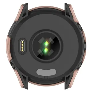 PC FULL COVER Plastový kryt so sklom Garmin Forerunner 265 ružový