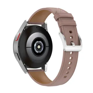 LEATHER Univerzálny kožený remienok - šírka 22mm tmavoružový