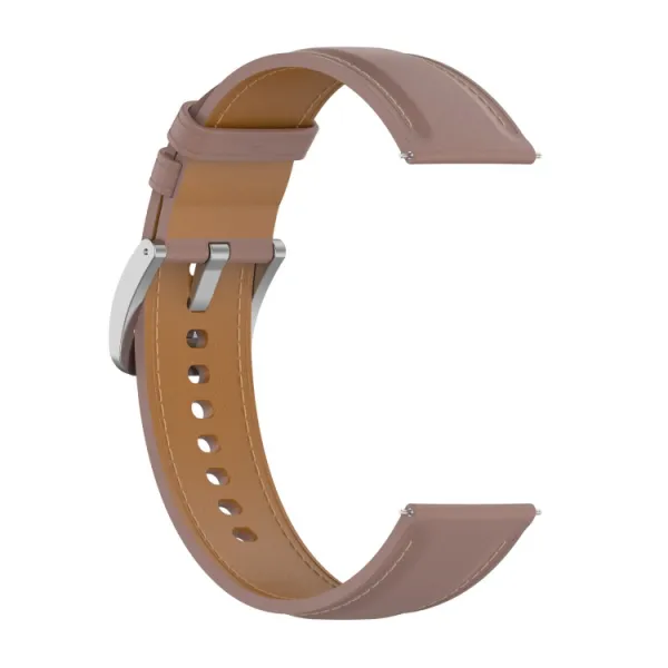 LEATHER Kožený remienok pre Xiaomi Watch 2 tmavoružový