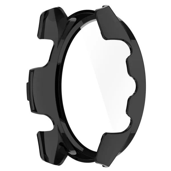PC FULL COVER Plastový kryt so sklom Garmin Forerunner 265 čierny