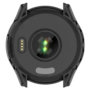 PC FULL COVER Plastový kryt so sklom Garmin Forerunner 265 čierny