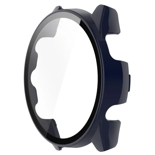 PC FULL COVER Plastový kryt so sklom Garmin Forerunner 265 modrý