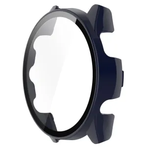 PC FULL COVER Plastový kryt so sklom Garmin Forerunner 265 modrý