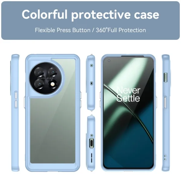 CRYSTAL Ochranný kryt pre OnePlus 11 5G modrý