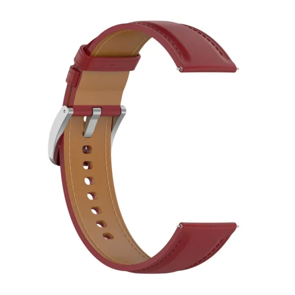 LEATHER Kožený remienok pre Xiaomi Watch 2 červený