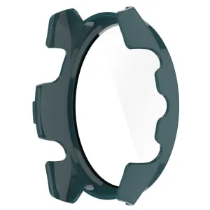 PC FULL COVER Plastový kryt so sklom Garmin Forerunner 265 zelený