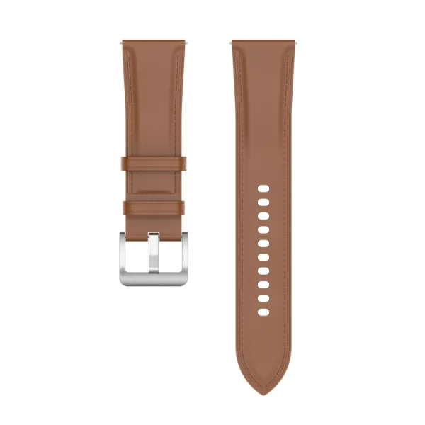 LEATHER Kožený remienok pre Xiaomi Watch 2 svetlohnedý