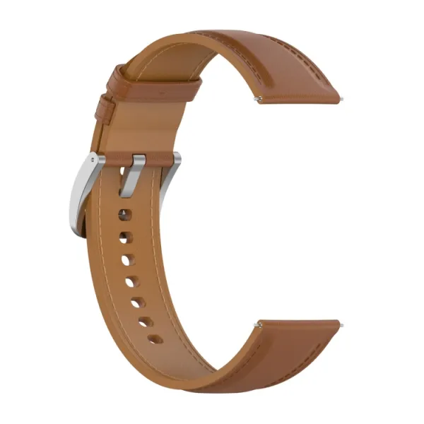 LEATHER Kožený remienok pre Xiaomi Watch 2 svetlohnedý