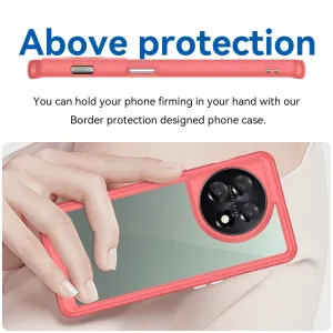 CRYSTAL Ochranný kryt pre OnePlus 11 5G červený