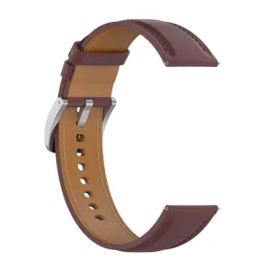 LEATHER Kožený remienok pre Xiaomi Watch 2 tmavohnedý