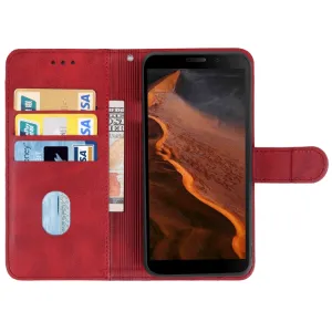 SMOOTH Peňaženkové puzdro pre Doogee S61 / Doogee S61 Pro červené