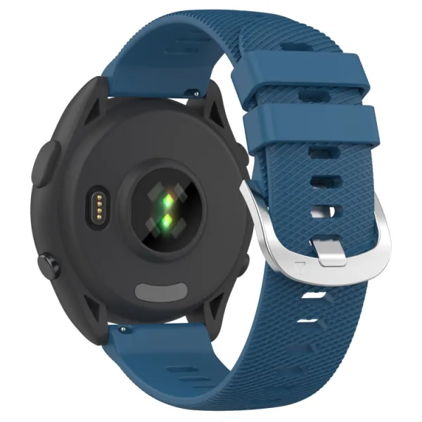 RUBBER Silikónový remienok Garmin Forerunner 265S svetlomodrý