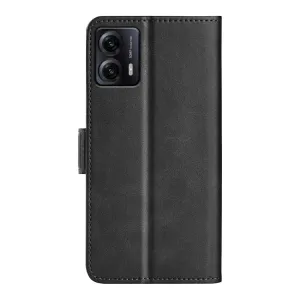 SIDE Peňaženkové puzdro pre Motorola Moto G53 5G čierne