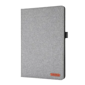 FABRIC Zaklápací obal pre Nokia T21 šedý