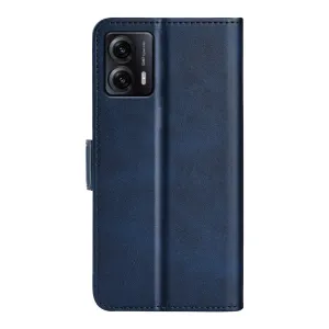 SIDE Peňaženkové puzdro pre Motorola Moto G53 5G modré
