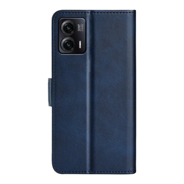SIDE Peňaženkové puzdro pre Motorola Moto G73 5G modré