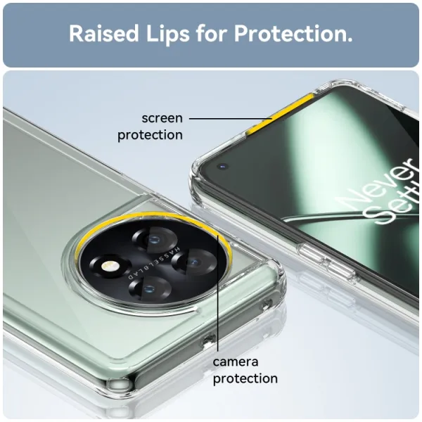CRYSTAL Ochranný kryt pre OnePlus 11 5G priehľadný