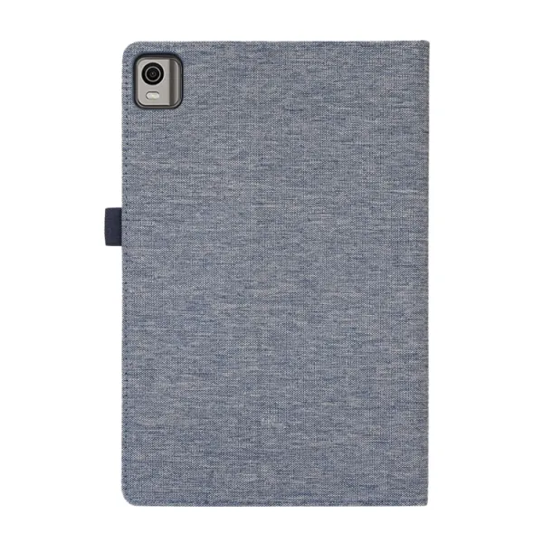 FABRIC Zaklápací obal pre Nokia T21 modrý