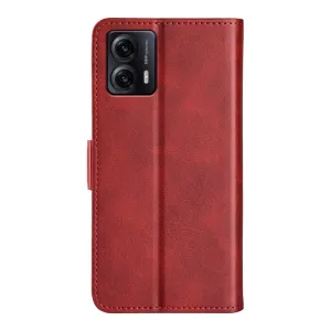 SIDE Peňaženkové puzdro pre Motorola Moto G53 5G červené