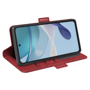SIDE Peňaženkové puzdro pre Motorola Moto G53 5G červené